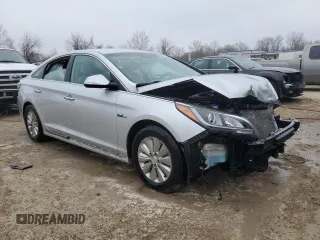 2016 Hyundai Sonata Hybrid SE with VIN KMHE24L19GA011767, listed as a Copart auction lot 40959384 with Not Provided miles. Bid and sale history available at carsss.com. Image 4.