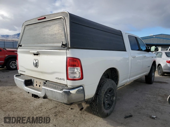 2022 Ram 2500 Big Horn with VIN 3C6UR5DJ3NG179989, listed as a Copart auction lot 85147384 with 28,453 mi miles and Non Repairable. Bid and sale history available at carsss.com. Image 3.