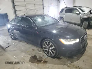 2013 Audi A6 3.0T Prestige with VIN WAUHGAFC6DN129887, listed as a Copart auction lot 89382095 with 107,461 mi miles and Clean Title. Bid and sale history available at carsss.com. Image 4.