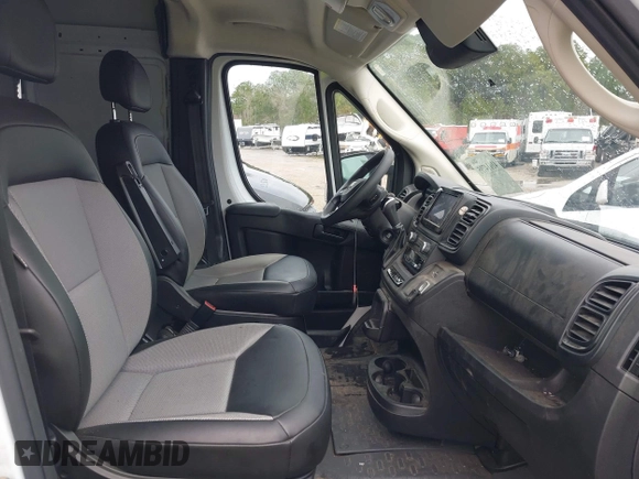 2023 Ram ProMaster Cargo with VIN 3C6MRVJG9PE521128, listed as a IAAI auction lot 41614795 with 43,950 mi miles and . Bid and sale history available at DreamBid. Image 5.