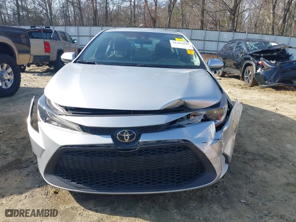 2021 Toyota Corolla LE with VIN 5YFEPMAE2MP187465, listed as a IAAI auction lot 41482849 with 98,817 mi miles. Bid and sale history available at carsss.com. Image 6.