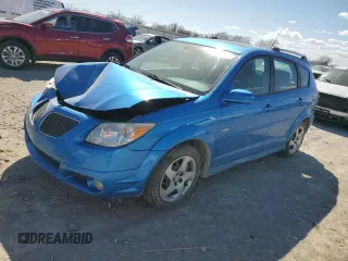 2007 Pontiac Vibe with VIN 5Y2SL65887Z437025, listed as a Copart auction lot 49791405 with 146,929 mi miles and Salvage Title. Bid and sale history available at carsss.com. Image 1.