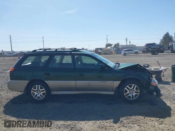 2002 Subaru Legacy Outback Limited with VIN 4S3BH686X27659629, listed as a IAAI auction lot 42045299 with 184,012 mi miles and . Bid and sale history available at DreamBid. Image 13.