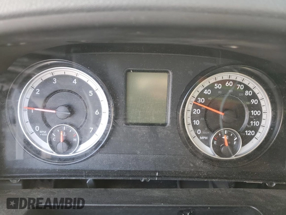 2014 Ram 1500 Express with VIN 1C6RR7KT2ES411223, listed as a Copart auction lot 44519485 with 0 mi miles and Salvage Title. Bid and sale history available at carsss.com. Image 9.