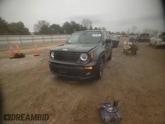 2021 Jeep Renegade Sport with VIN ZACNJCABXMPM22391, listed as a Copart auction lot 53554605 with 24,008 mi miles and Salvage title. Bid and sale history available at DreamBid. Image 13.