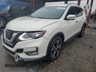 2017 Nissan Rogue SL with VIN JN8AT2MTXHW398715, listed as a Copart auction lot 42044975 with 134,262 mi miles and Salvage Title. Bid and sale history available at DreamBid. Image 1.