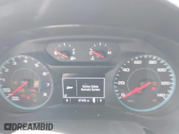 2019 Chevrolet Malibu LT with VIN 1G1ZD5ST1KF154001, listed as a IAAI auction lot 41988715 with 97,435 mi miles and . Bid and sale history available at DreamBid. Image 7.