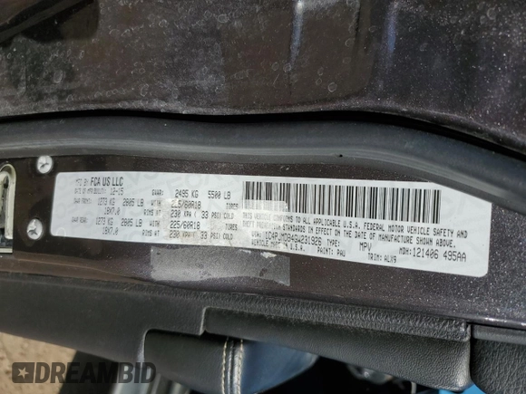2016 Jeep Cherokee Limited с VIN 1C4PJMDB4GW231926, выставлен на аукционе Copart как лот 43543825 с пробегом 143 928 миль миль и Списание • Salvage title. История ставок и продаж доступна на DreamBid. Изображение 13.