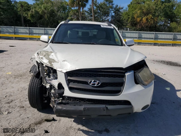 2008 Hyundai Santa Fe GLS with VIN 5NMSG73D18H140274, listed as a Copart auction lot 52156745 with 192,025 mi miles and Salvage Title. Bid and sale history available at carsss.com. Image 5.