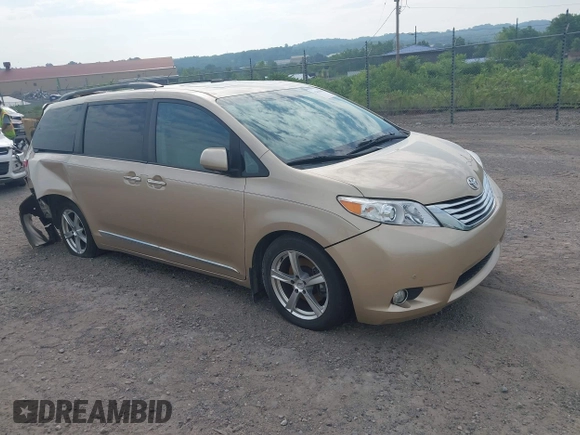 2012 Toyota Sienna XLE AAS with VIN 5TDYK3DC4CS220312, listed as a IAAI auction lot 42465081 with 92,548 mi miles and . Bid and sale history available at DreamBid. Image 1.