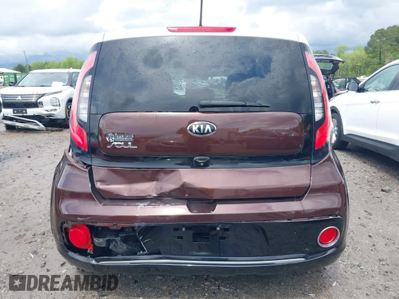2017 Kia Soul + with VIN KNDJP3A56H7491284, listed as a IAAI auction lot 42019633 with 106,626 mi miles. Bid and sale history available at carsss.com. Image 6.