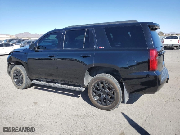2018 Chevrolet Tahoe LT with VIN 1GNSKBKC4JR324160, listed as a Copart auction lot 46373385 with 123,196 mi miles and Salvage Title. Bid and sale history available at carsss.com. Image 2.
