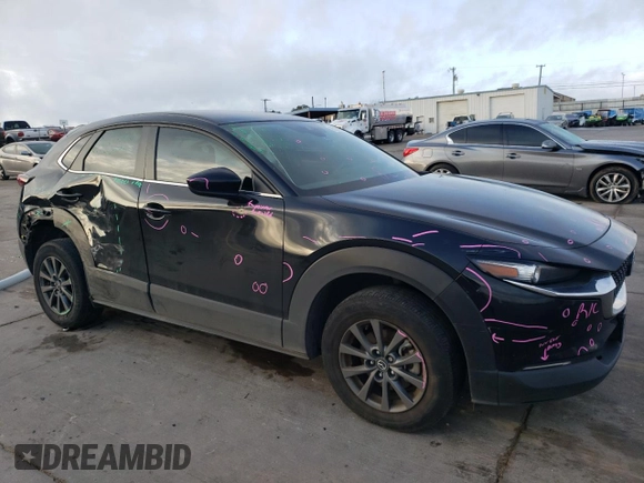 2022 Mazda CX-30 S with VIN 3MVDMBAL5NM405431, listed as a Copart auction lot 85294924 with 29,760 mi miles and Salvage title. Bid and sale history available at DreamBid. Image 4.