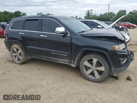 2016 Jeep Grand Cherokee Limited with VIN 1C4RJFBG3GC443608, listed as a Copart auction lot 62612335 with 176,273 mi miles and Salvage title. Bid and sale history available at DreamBid. Image 4.