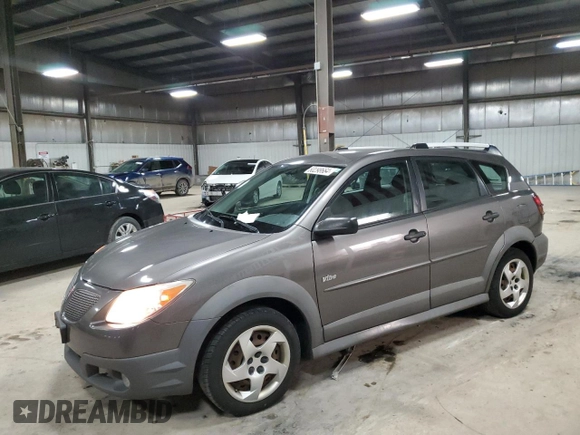 2007 Pontiac Vibe with VIN 5Y2SL65827Z423525, listed as a Copart auction lot 80298664 with 187,468 mi miles and Clean Title. Bid and sale history available at carsss.com. Image 1.