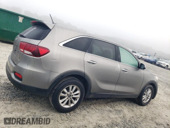 2019 Kia Sorento S V6 with VIN 5XYPG4A53KG491429, listed as a Copart auction lot 49137655 with 138,492 mi miles and Salvage Title. Bid and sale history available at carsss.com. Image 3.