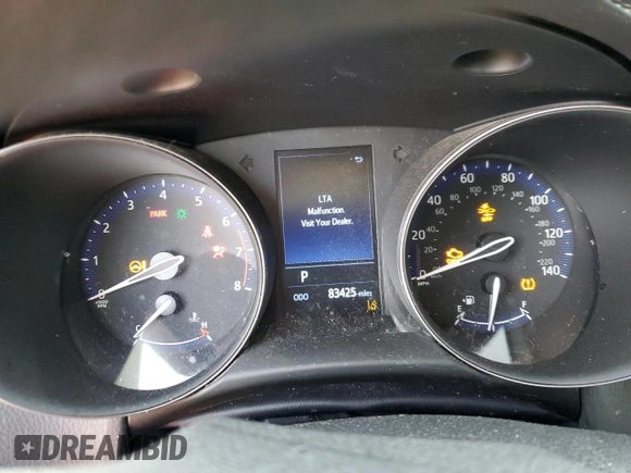 2021 Toyota C-HR LE with VIN NMTKHMBX0MR128386, listed as a Copart auction lot 48356755 with 83,425 mi miles and Salvage Title. Bid and sale history available at carsss.com. Image 9.