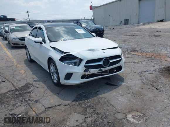 2021 Mercedes-Benz A 220 with VIN W1K3G4EB7MJ264400, listed as a IAAI auction lot 42386429 with 48,119 mi miles and . Bid and sale history available at DreamBid. Image 1.