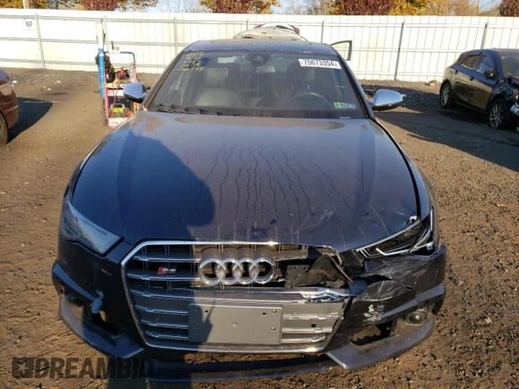2018 Audi S6 Premium Plus z VIN WAUFFAFC4JN000827, wystawiony jako Copart lot #75673354 z przebiegiem 55 783 mil mil oraz Szkoda całkowita • Salvage title. Historia ofert i sprzedaży dostępna na DreamBid. Obrazek 5.