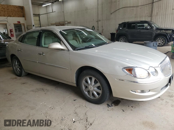 2008 Buick LaCrosse CXL with VIN 2G4WD582381237370, listed as a Copart auction lot 53646555 with 53,295 mi miles and Salvage Title. Bid and sale history available at carsss.com. Image 4.