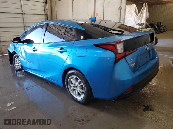 2021 Toyota Prius LE with VIN JTDL9MFU6M3030094, listed as a Copart auction lot 46984905 with 109,803 mi miles and Salvage title. Bid and sale history available at DreamBid. Image 2.