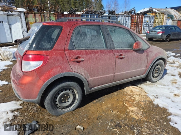 2009 Suzuki SX4 Man AWD with VIN JS2YB413096206058, listed as a Copart auction lot 50184575 with 278,000 mi miles and Salvage Title. Bid and sale history available at carsss.com. Image 3.