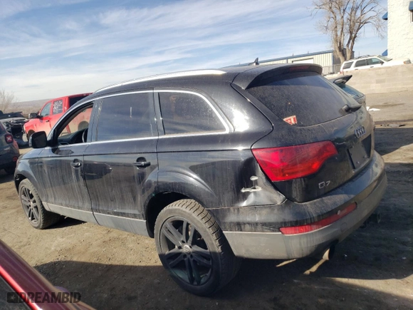 2009 Audi Q7 with VIN WA1AV74L39D008760, listed as a Copart auction lot 85834664 with 165,647 mi miles and Clean Title. Bid and sale history available at carsss.com. Image 2.