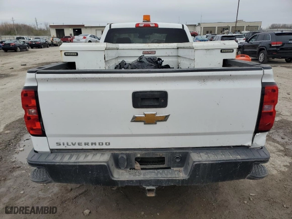 2015 Chevrolet Silverado 1500 Work Truck with VIN 1GCNCPEC6FZ282349, listed as a Copart auction lot 79097254 with 0 mi miles and Salvage Title. Bid and sale history available at carsss.com. Image 6.