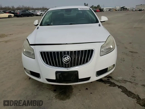 2012 Buick Regal with VIN 2G4GR5EK6C9181221, listed as a Copart auction lot 43464495 with 167,761 mi miles and Salvage Title. Bid and sale history available at carsss.com. Image 10.