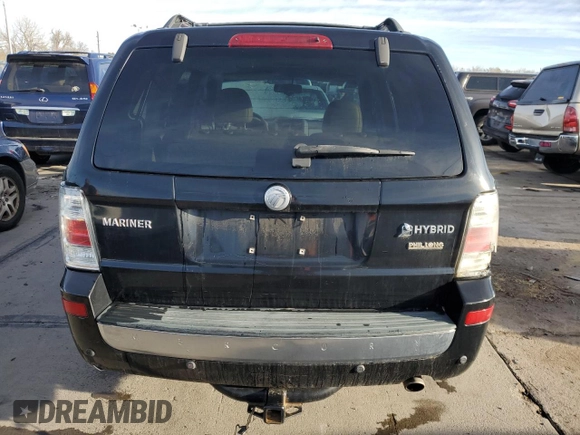 2008 Mercury Mariner with VIN 4M2CU39H48KJ06277, listed as a Copart auction lot 86134924 with 170,917 mi miles and Salvage title. Bid and sale history available at DreamBid. Image 6.