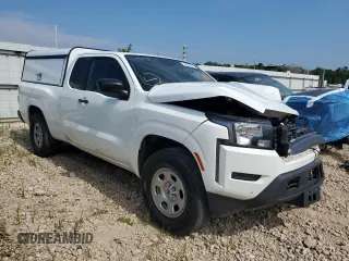 2022 Nissan Frontier S with VIN 1N6ED1CL3NN670607, listed as a Copart auction lot 60843415 with 63,453 mi miles and Non repairable. Bid and sale history available at DreamBid. Image 4.