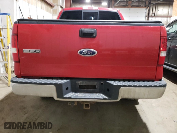 2004 Ford F-150 XLT with VIN 1FTRW14W04KB68404, listed as a Copart auction lot 56980045 with 171,584 mi miles and Salvage title. Bid and sale history available at DreamBid. Image 6.