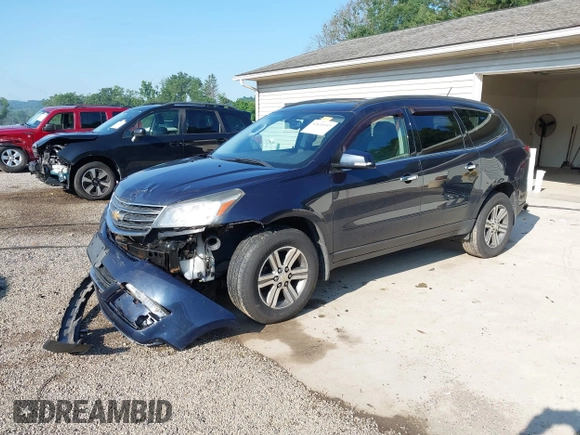 2015 Chevrolet Traverse LT with VIN 1GNKVHKD8FJ385472, listed as a IAAI auction lot 42630555 with 156,648 mi miles and . Bid and sale history available at DreamBid. Image 20.