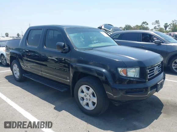 2006 Honda Ridgeline RTL with VIN 2HJYK16576H566002, listed as a IAAI auction lot 42595698 with 212,637 mi miles and . Bid and sale history available at DreamBid. Image 1.