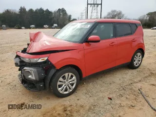 2020 Kia Soul S with VIN KNDJ23AU9L7059920, listed as a Copart auction lot 48319595 with 47,098 mi miles and Salvage Title. Bid and sale history available at carsss.com. Image 1.