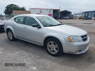 2008 Dodge Avenger SXT with VIN 1B3LC56R78N222879, listed as a IAAI auction lot 42621893 with 157,449 mi miles and . Bid and sale history available at DreamBid. Image 1.