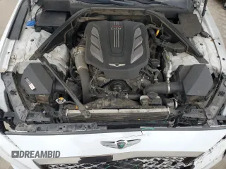 2019 Genesis G80 3.3T Sport with VIN KMTFN4JB0KU320970, listed as a Copart auction lot 79726564 with 65,892 mi miles and Salvage Title. Bid and sale history available at carsss.com. Image 11.