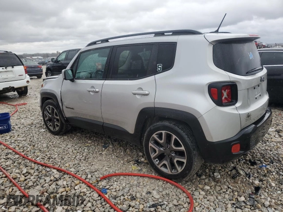 2017 Jeep Renegade Latitude with VIN ZACCJABB3HPF68585, listed as a Copart auction lot 47845205 with 136,476 mi miles and Clean Title. Bid and sale history available at carsss.com. Image 2.