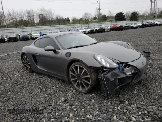 2014 Porsche Cayman with VIN WP0AA2A81EK170848, listed as a Copart auction lot 54178125 with 42,979 mi miles and Salvage Title. Bid and sale history available at DreamBid. Image 7.
