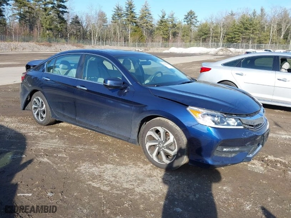 2016 Honda Accord Sedan EX with VIN 1HGCR2F77GA226710, listed as a IAAI auction lot 41797019 with 70,705 mi miles. Bid and sale history available at carsss.com. Image 1.