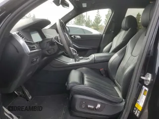 2022 BMW X7 xDrive40i with VIN 5UXCW2C00N9M54284, listed as a Copart auction lot 46675775 with 37,386 mi miles and Salvage Title. Bid and sale history available at carsss.com. Image 7.