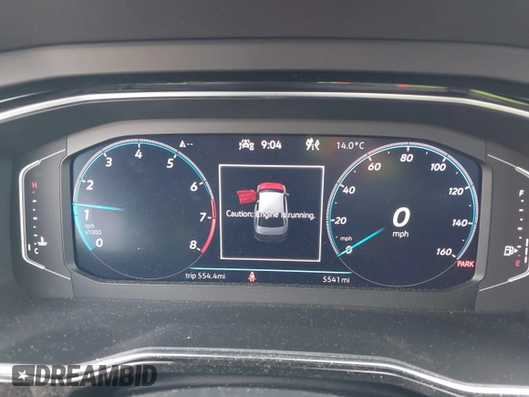 2024 Volkswagen Jetta 40th Anniversary Edition with VIN 3VW8T7BU4RM004952, listed as a IAAI auction lot 42558844 with 5,541 mi miles and . Bid and sale history available at DreamBid. Image 7.