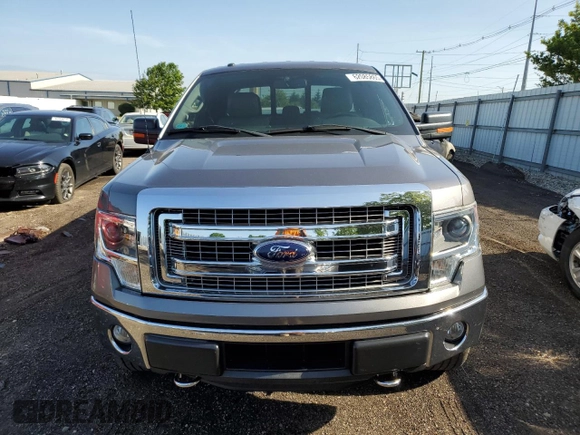 2014 Ford F-150 XL with VIN 1FTFX1EFXEFB09076, listed as a Copart auction lot 62085865 with 113,078 mi miles and Clean title. Bid and sale history available at DreamBid. Image 5.
