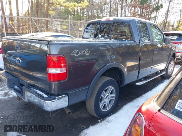 2007 Ford F-150 STX with VIN 1FTRX14W17FB65876, listed as a IAAI auction lot 41318821 with 206,254 mi miles. Bid and sale history available at carsss.com. Image 4.