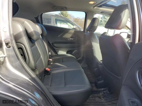 2022 Honda HR-V EX-L with VIN 3CZRU6H71NM731289, listed as a Copart auction lot 81353304 with 65,631 mi miles and Salvage Title. Bid and sale history available at carsss.com. Image 10.