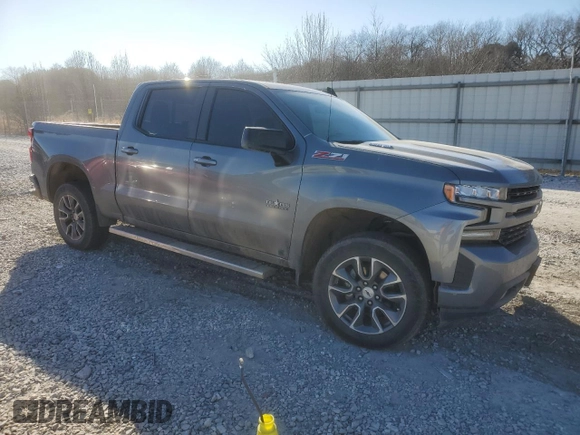 2021 Chevrolet Silverado 1500 RST with VIN 3GCUYEET5MG157891, listed as a Copart auction lot 41878455 with 94,517 mi miles and Salvage Title. Bid and sale history available at carsss.com. Image 4.