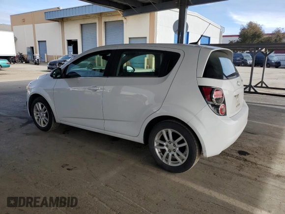 2013 Chevrolet Sonic LT with VIN 1G1JC6SG1D4127307, listed as a Copart auction lot 46739655 with 179,043 mi miles and Clean Title. Bid and sale history available at carsss.com. Image 2.