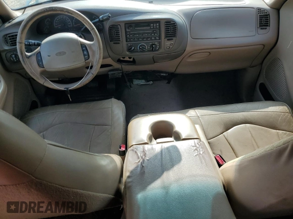 1999 Ford F-150 XL z VIN 1FTRX07L1XKA55123, wystawiony jako Copart lot #54382225 z przebiegiem Nie podano mil oraz Szkoda całkowita • Salvage title. Historia ofert i sprzedaży dostępna na DreamBid. Obrazek 8.