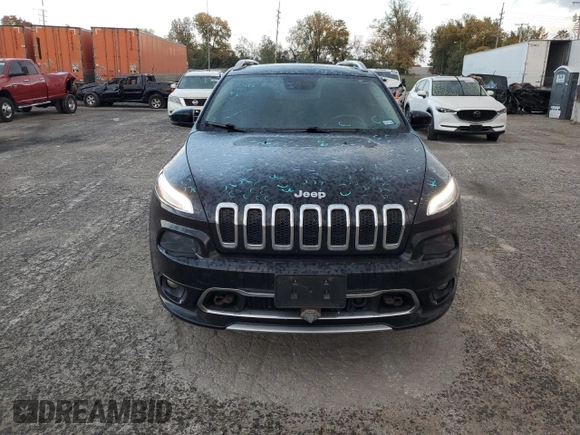 2018 Jeep Cherokee Overland with VIN 1C4PJMJX8JD562138, listed as a Copart auction lot 77249404 with 119,865 mi miles and Salvage Title. Bid and sale history available at carsss.com. Image 5.