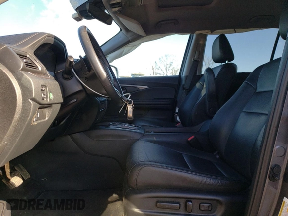 2022 Honda Pilot EX-L with VIN 5FNYF6H55NB023156, listed as a Copart auction lot 52269325 with 43,563 mi miles and Salvage title. Bid and sale history available at DreamBid. Image 7.
